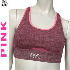VictoriasSecret Seamless Lightly Lined Gym Racerback